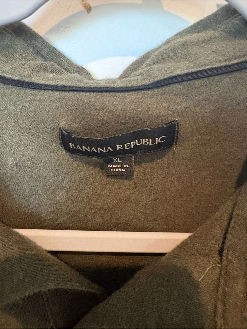 Banana Republic Olive Polo Shirt - Men's Short Sleeve